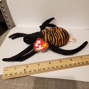 Beany Baby spider "Spinner" good tag, 1996